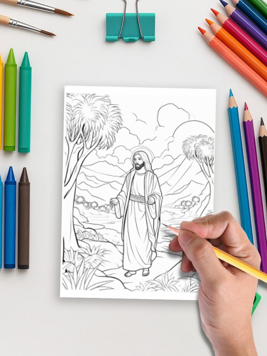 Bible for Kids – 118 Kid-Friendly Bible Story Pages - Image 4